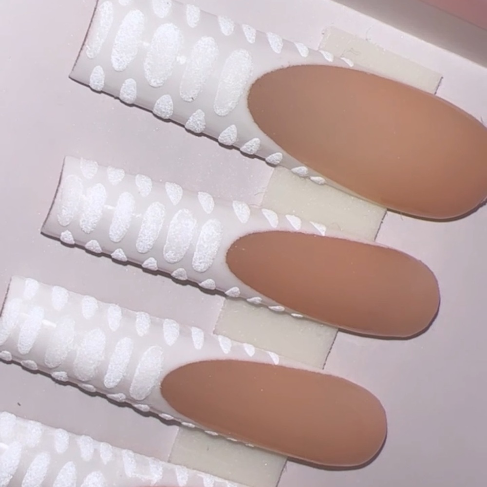 Custom hand made press ons